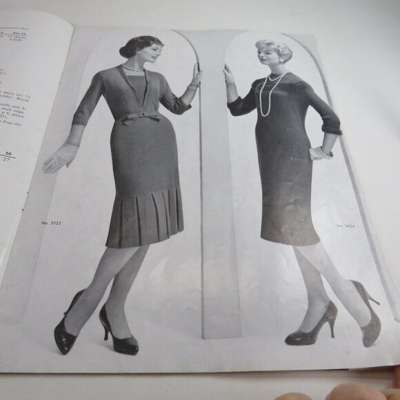 Fleisher's Hand Knitting Fashion Magazine Vol 103..1958 with real patterns - Picture 10 of 16